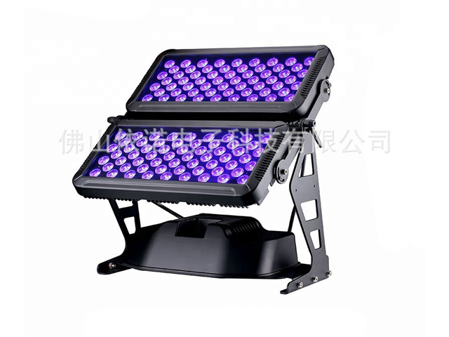 大型户外染色投光舞台灯防水120颗10W RGBW四合一双