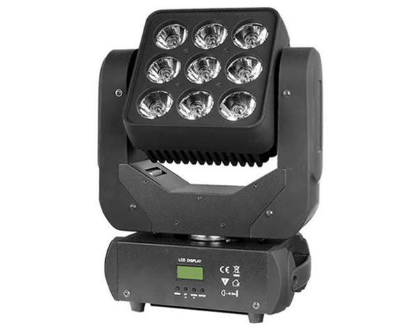 9颗25颗12W4合1 LED摇头矩阵灯